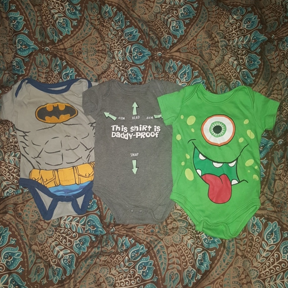 Boys baby onesies